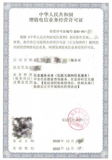 互联网域名解析服务业务
